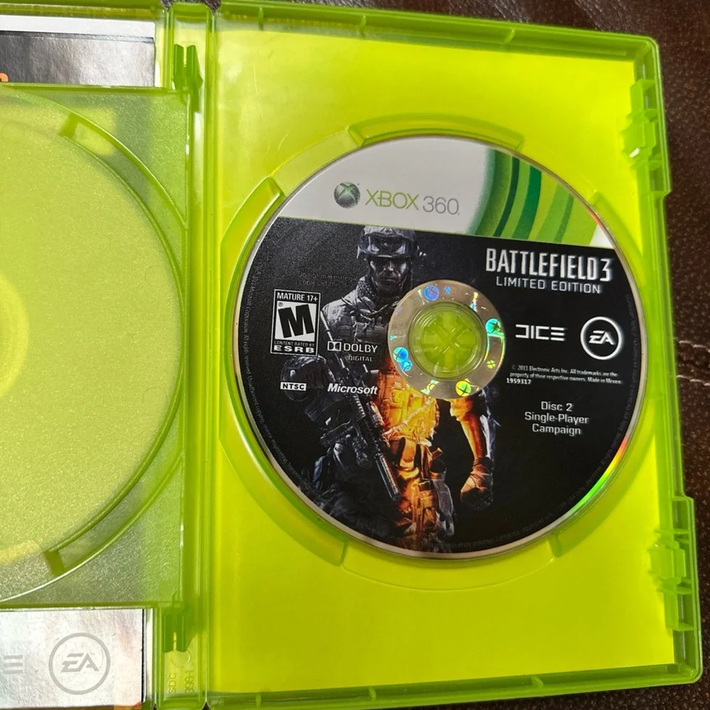 Battlefield 3 -- Limited Edition (2 Disc‎ Set) (Microsoft Xbox 360, 2011)